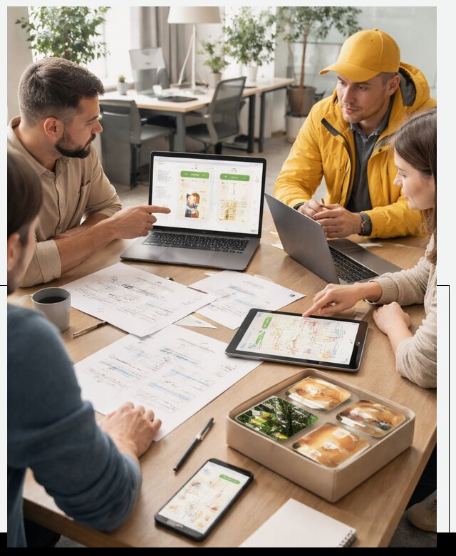 Разработка агрегатора доставки еды в Новоуральске от 15312 р., АвикейНву