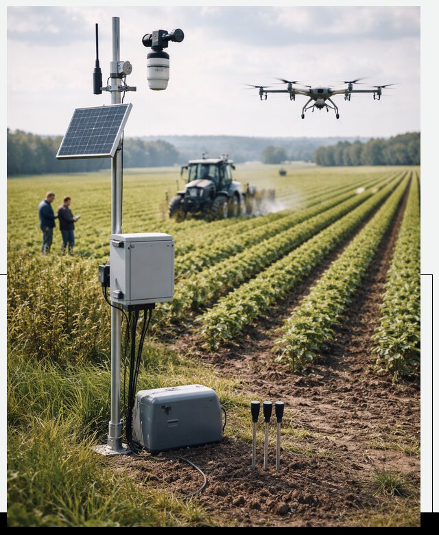 Разработка IoT мониторинга полей в Новоуральске от 8677 р. | АвикейНву